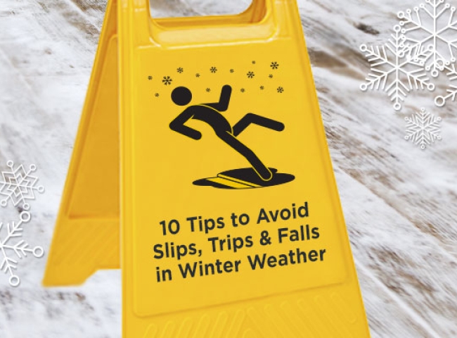 Prevent Winter Slips Trips Falls